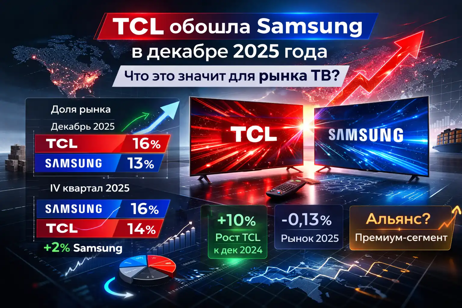 TCL обошла Samsung