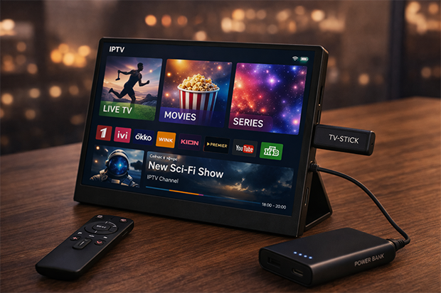 Портативный монитор и TV-Stick
