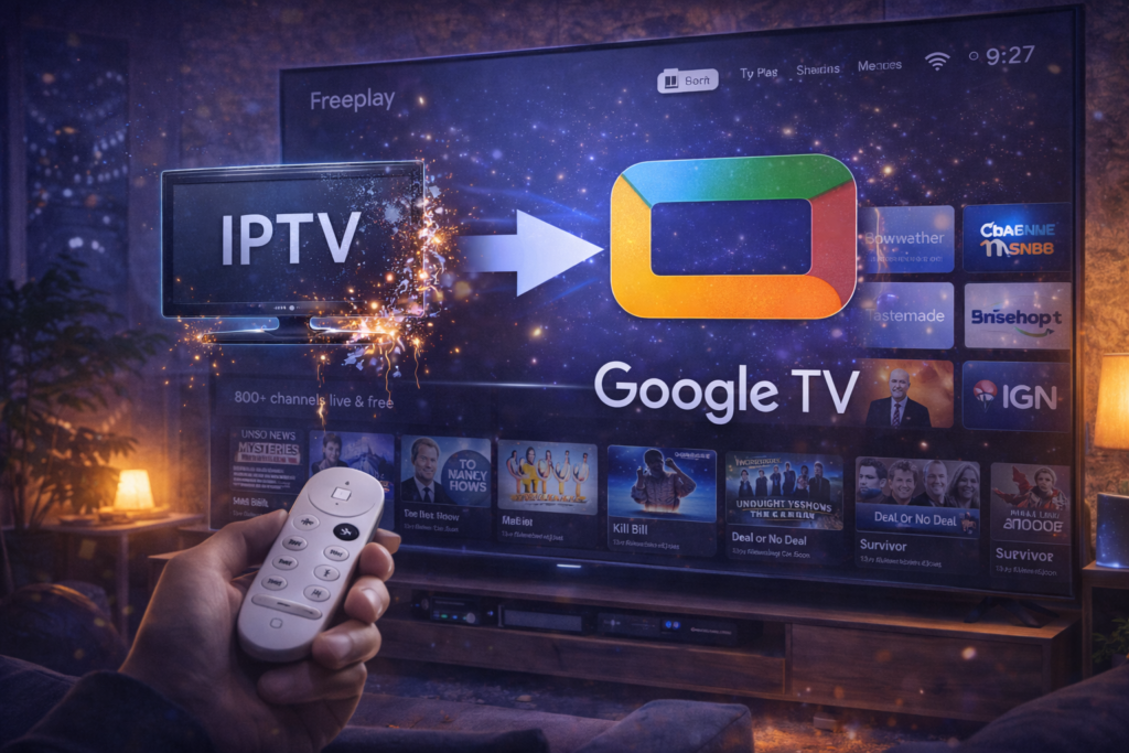 Google TV заменит IPTV-плеер