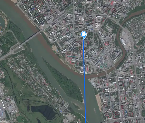 Направление на ABS-2 75.0°E в Омске