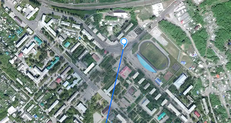 Направление на ABS-2 75.0°E (Киселёвск, Кемеровская область — Кузбасс)