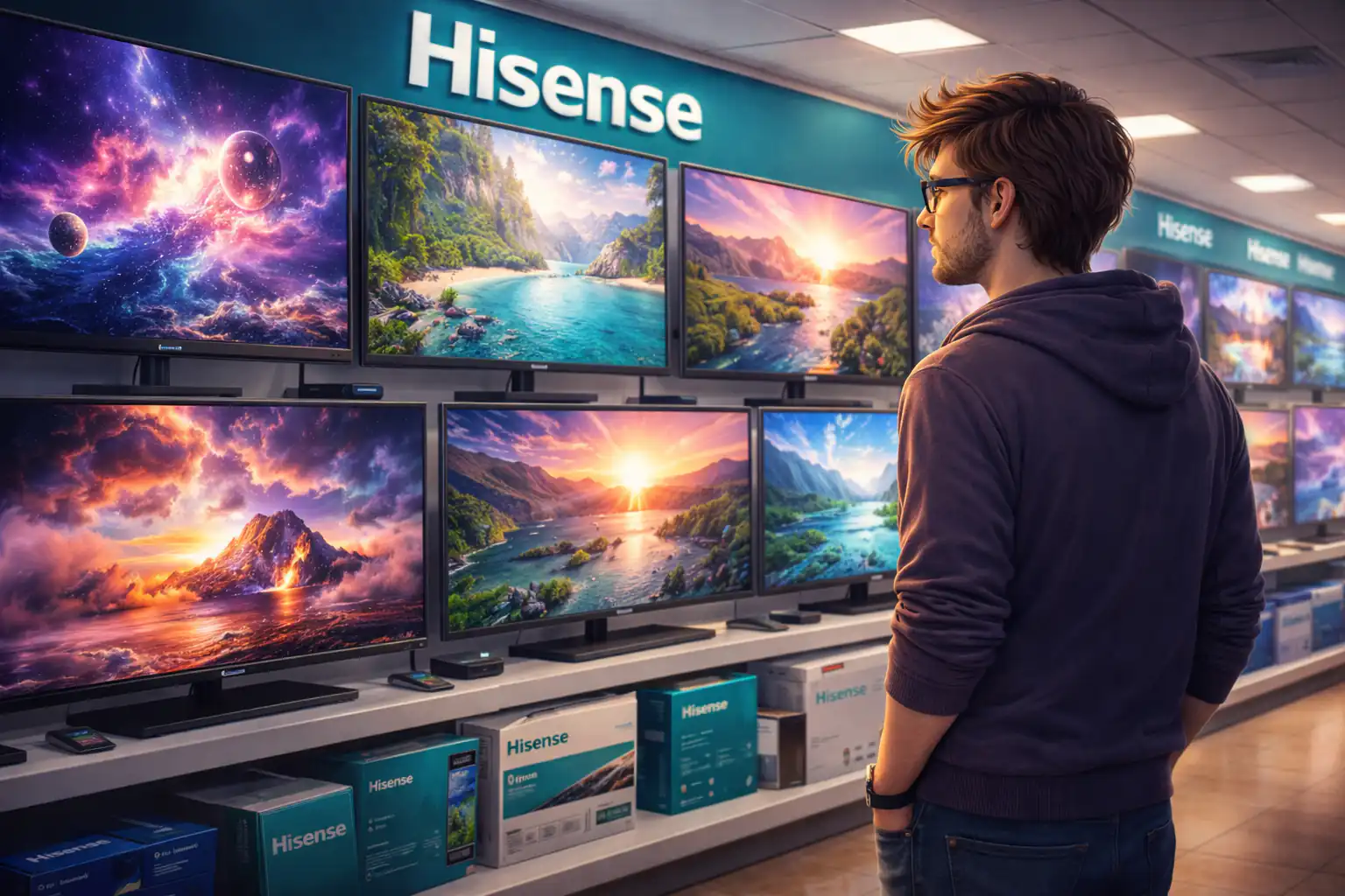 Гик выбирает телевизор Hisense