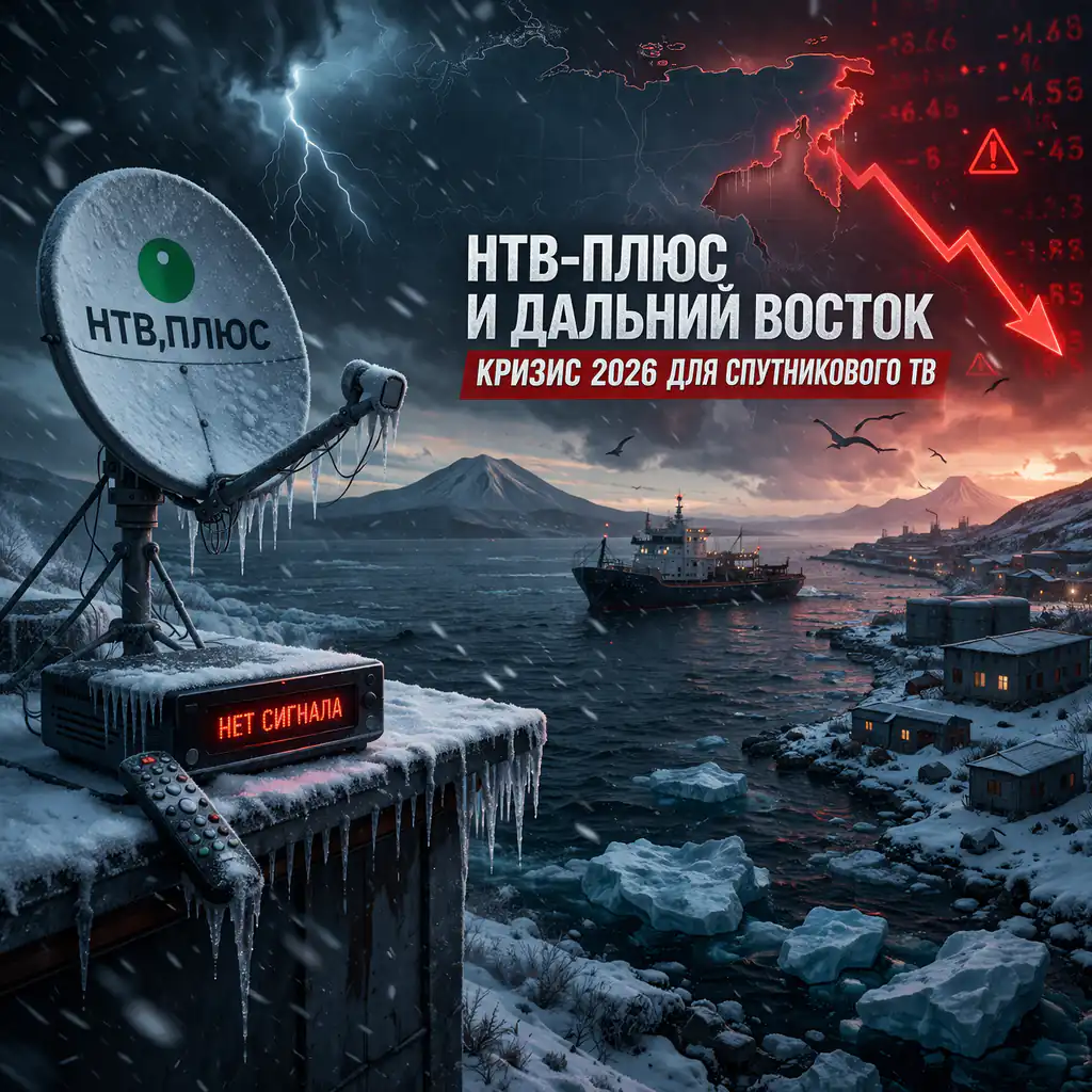 НТВ-плюс и Дальний восток. Кризис 2026 для спутникового ТВ