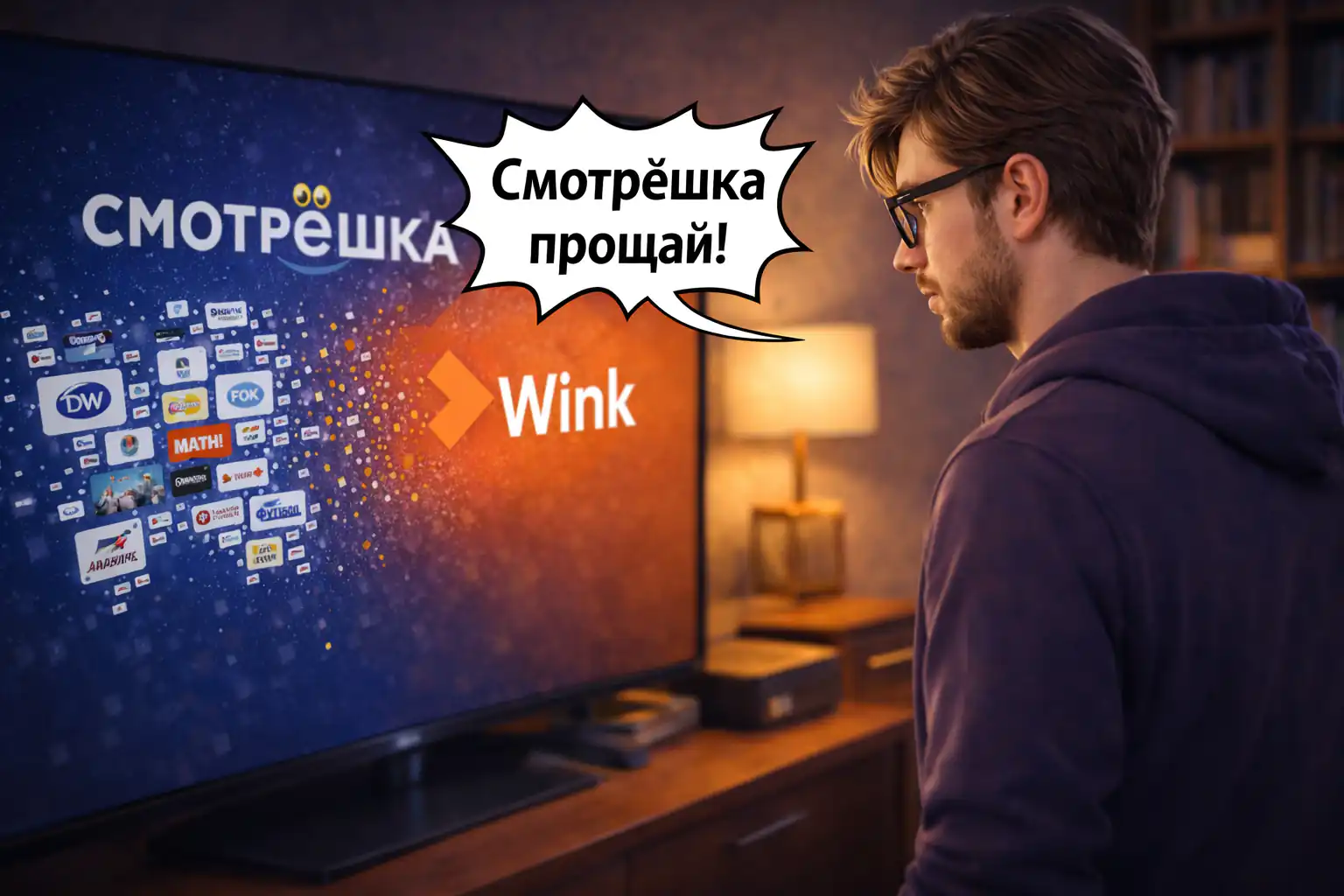 Смотрёшка прощай!
