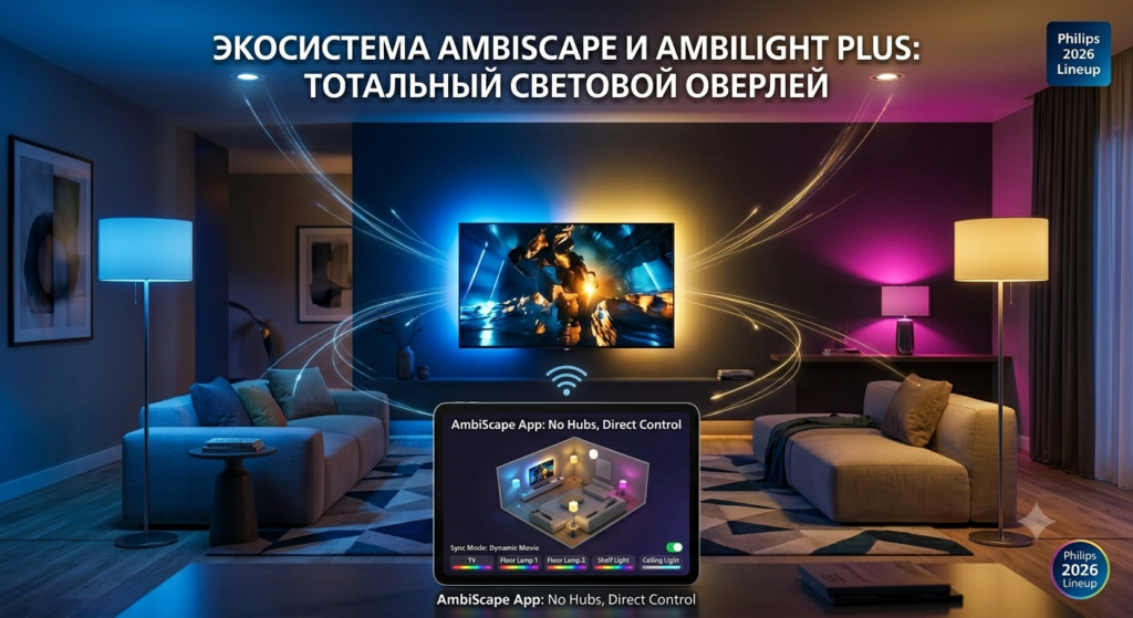 Экосистема AmbiScape и Ambilight Plus