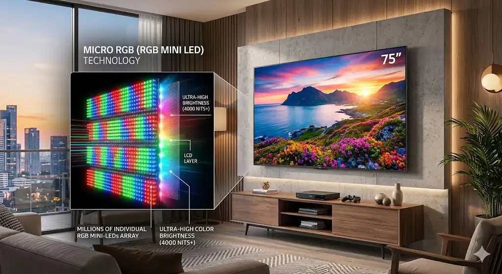 Технология Micro RGB (RGB Mini LED)