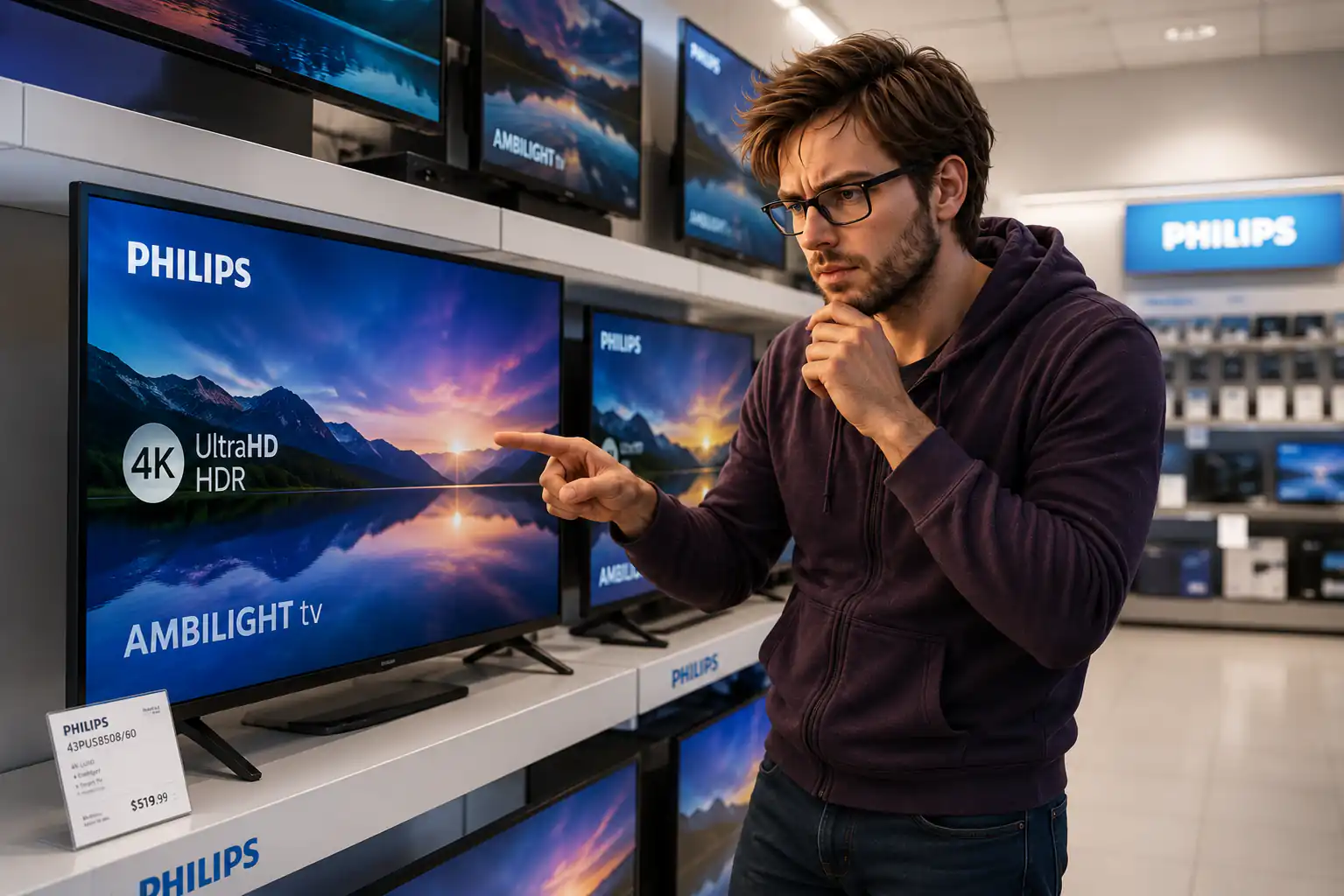 Гик выбирает телевизор Philips