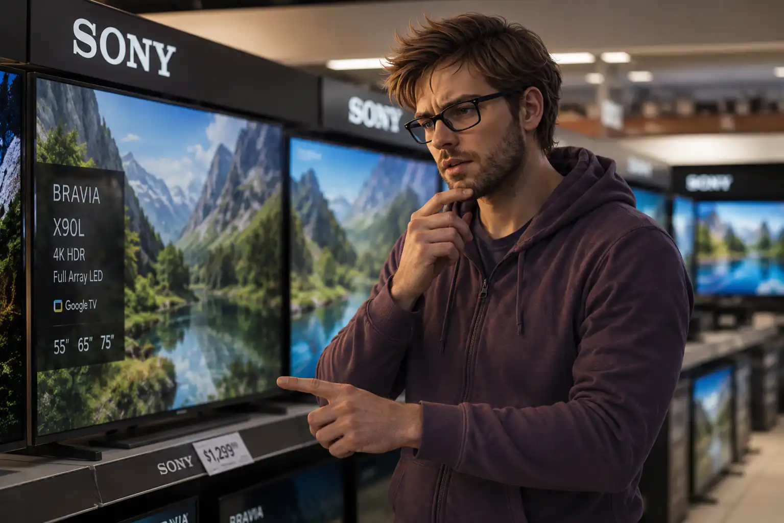 Гик выбирает телевизор Sony